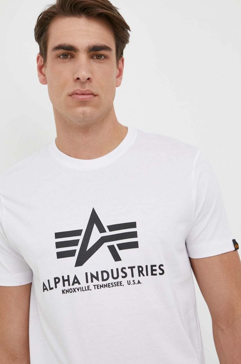 Bavlnené tričko Alpha Industries Basic T-Shirt