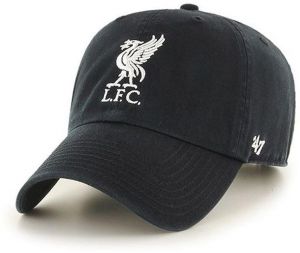 Šiltovka 47brand EPL Liverpool čierna farba, s nášivkou