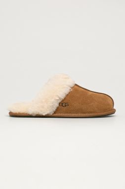 UGG - Semišové papuče Scuffette II 1106872.CHE