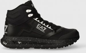 Topánky EA7 Emporio Armani čierna farba, X8Z036 XK293 S871