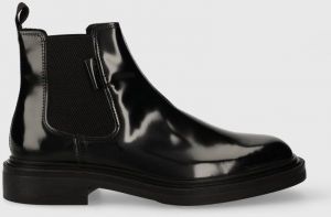 Kožené topánky chelsea Gant Fairwyn pánske, čierna farba, 27651406.G00