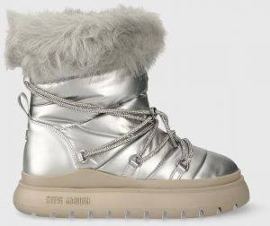 Snehule Steve Madden Ice-Storm strieborná farba, SM11002846