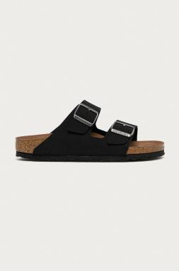 Šľapky Birkenstock Arizona Black dámske, čierna farba, 1019057