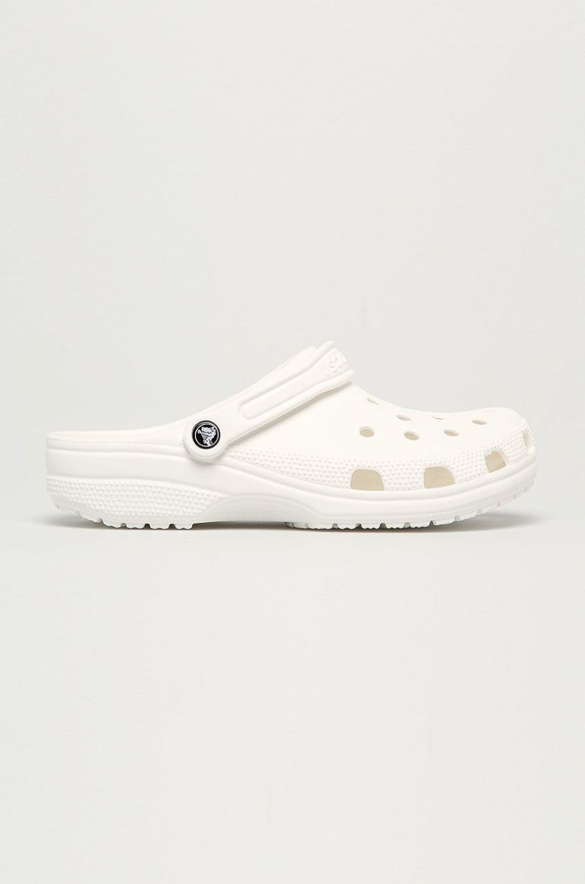 Šľapky Crocs Classic pánske, biela farba, 10001