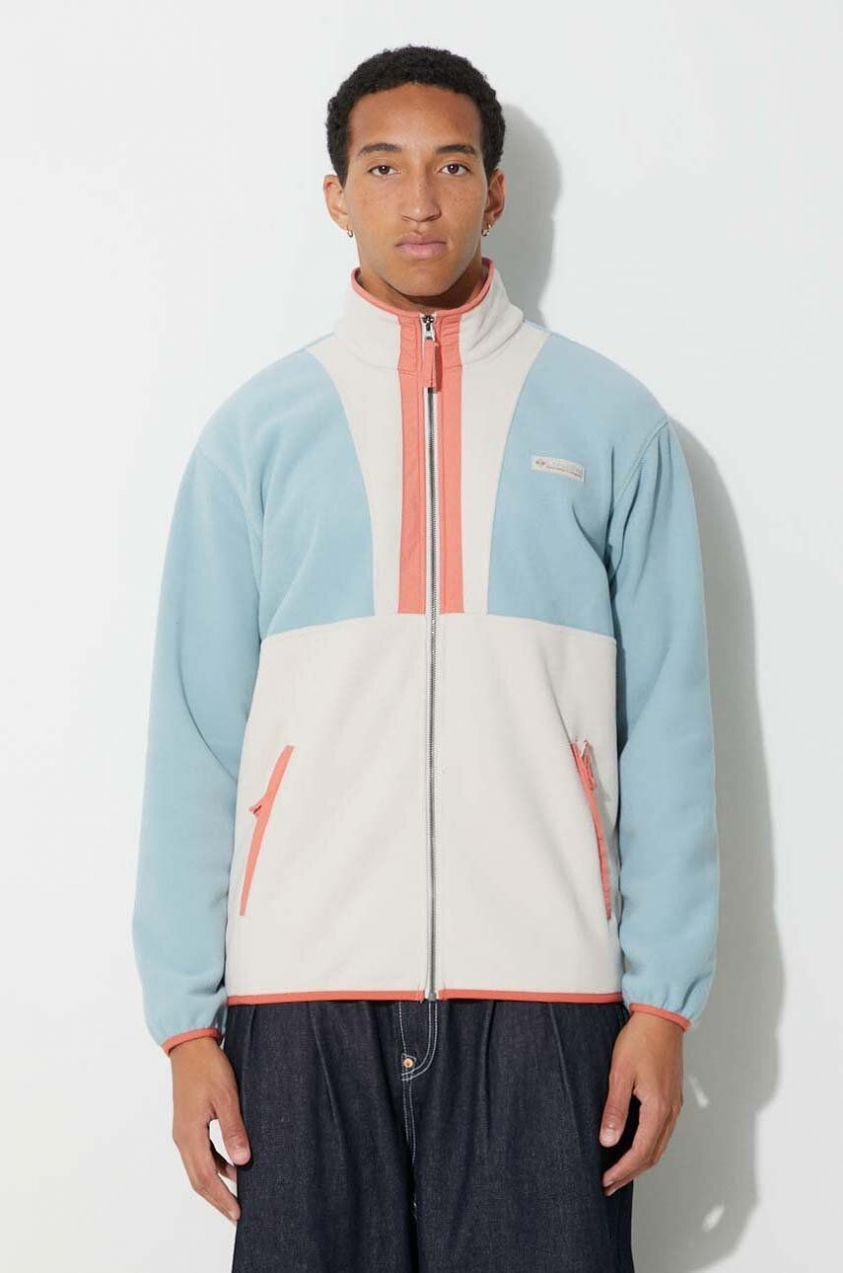 Fleecová mikina Columbia M Backbowl FZ Fleece Res vzorovaná, 2053853