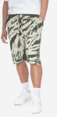 Šortky Alpha Industries Tie Dye 106361.142-green, pánske, zelená farba