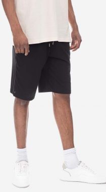 Bavlnené šortky Alpha Industries Alpha Jersey Short 116366.03-black, čierna farba