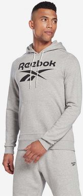 Tepláková mikina Reebok Identity Big Logo Hoodie H54477-grey, šedá farba, s kapucňou, s potlačou