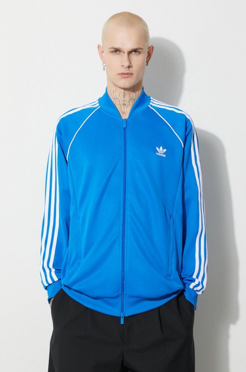 Mikina adidas Originals pánska, s nášivkou