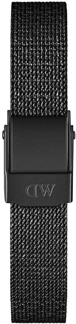 Hodinky Daniel Wellington Quadro Petite Pressed Ashfield Black dámske, čierna farba