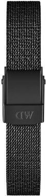 Hodinky Daniel Wellington Quadro Petite Pressed Ashfield Black dámske, čierna farba