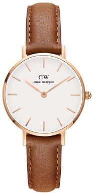 Hodinky Daniel Wellington Petite 28 Durham oranžová farba