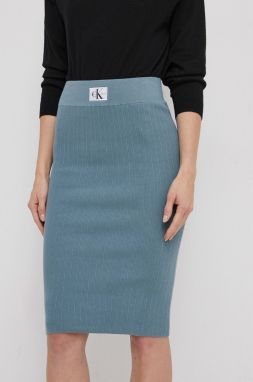 Sukňa Calvin Klein Jeans midi, puzdrová