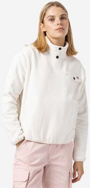 Mikina Dickies Port Allen Fleece DK0A4XHMECR-cream, dámska, béžová farba, jednofarebná