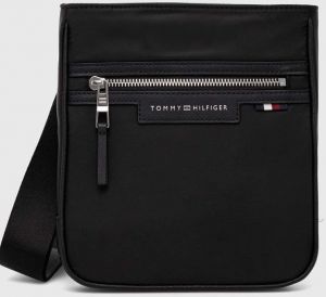 Malá taška Tommy Hilfiger čierna farba