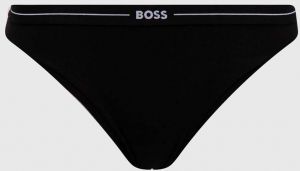 Nohavičky BOSS 3-pak čierna farba