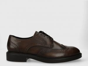 Kožené mokasíny Vagabond Shoemakers ALEX M pánske, hnedá farba, 5766.101.33