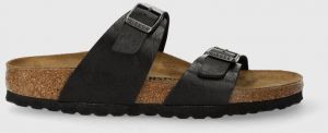 Šľapky Birkenstock Sydney dámske, čierna farba, 1026515