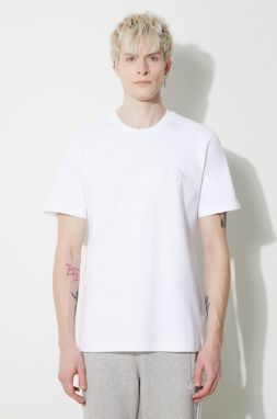 Bavlnené tričko adidas Originals Fashion Graphic pánske, biela farba, s nášivkou, IT7494