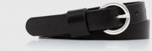 Kožený opasok Sisley dámsky, čierna farba