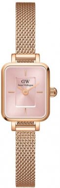 Hodinky Daniel Wellington Quadro Mini Melrose Blush dámske, zlatá farba