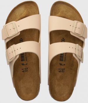 Šľapky Birkenstock Arizona dámske, béžová farba, 1027723