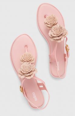 Sandále Melissa MELISSA SOLAR SPRINGTIME AD dámske, ružová farba, M.35709.T153