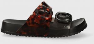 Šľapky Melissa MELISSA COZY SLIDE AD dámske, čierna farba, M.33913.N716