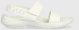 Sandále Crocs Literide 360 Sandal dámske, biela farba, 206711