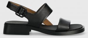 Kožené sandále Camper Dana dámske, čierna farba, K201486.005