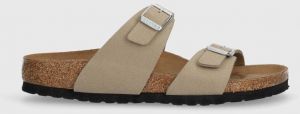 Šľapky Birkenstock Sydney dámske, béžová farba, 1026700