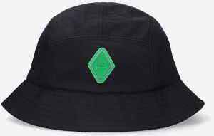 Klobúk A-COLD-WALL* Rhombus Bucket Hat ACWUA155-BLACK, čierna farba