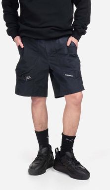 Šortky A-COLD-WALL* Irregular Dye Short ACWMB183-BLACK, pánske, čierna farba