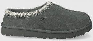 Semišové papuče UGG Tasman šedá farba, 5955