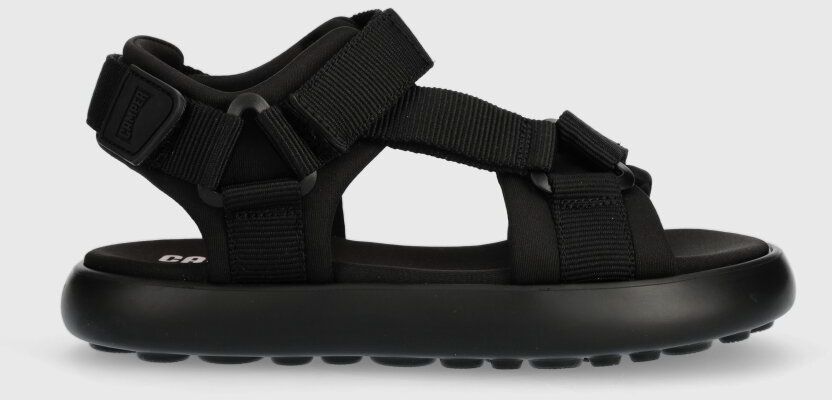 Sandále Camper Pelotas Flota Sandal dámske, čierna farba, K201618.001