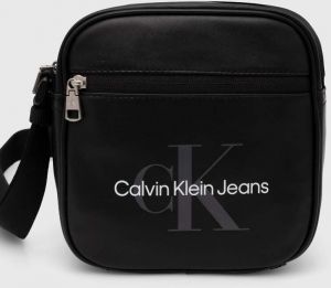 Malá taška Calvin Klein Jeans čierna farba