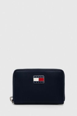 Peňaženka Tommy Jeans dámsky, tmavomodrá farba