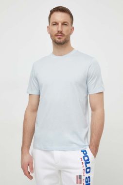Bavlnené tričko Liu Jo pánsky, jednofarebný