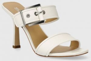 Kožené šľapky MICHAEL Michael Kors Colby