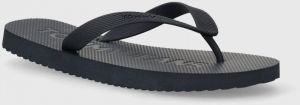 Žabky Tommy Jeans TJM BEACH FLIP FLOP pánske, tmavomodrá farba, EM0EM01392