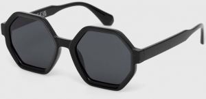 Slnečné okuliare Answear Lab Z POLARYZACJĄ dámske, čierna farba