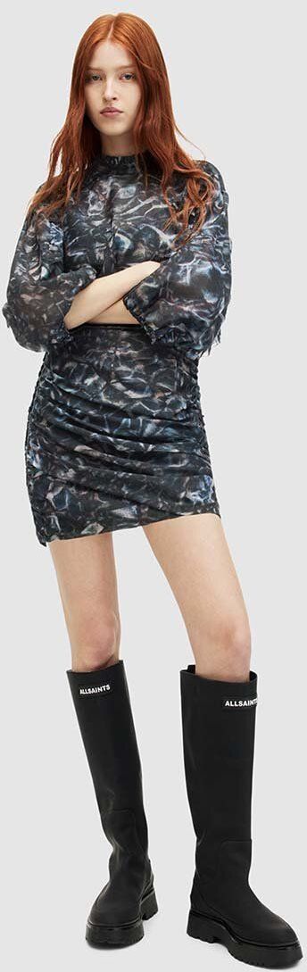 Šaty AllSaints HARLEE CALADESI mini, priliehavé