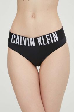 Nohavičky Calvin Klein Underwear čierna farba