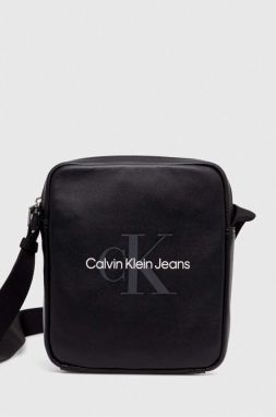 Malá taška Calvin Klein Jeans čierna farba