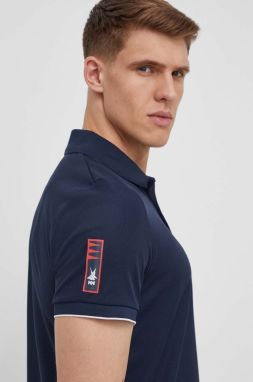 Polo tričko Helly Hansen pánsky, tmavomodrá farba, jednofarebný