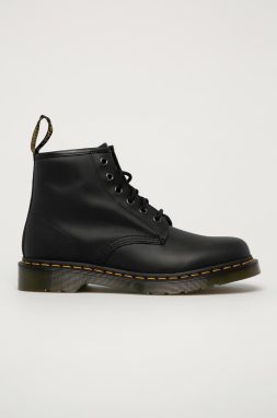 Kožené členkové topánky Dr. Martens 101 DM26409001.101-Black, pánske, čierna farba