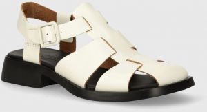 Kožené sandále Camper Dana dámske, biela farba, K201489.006