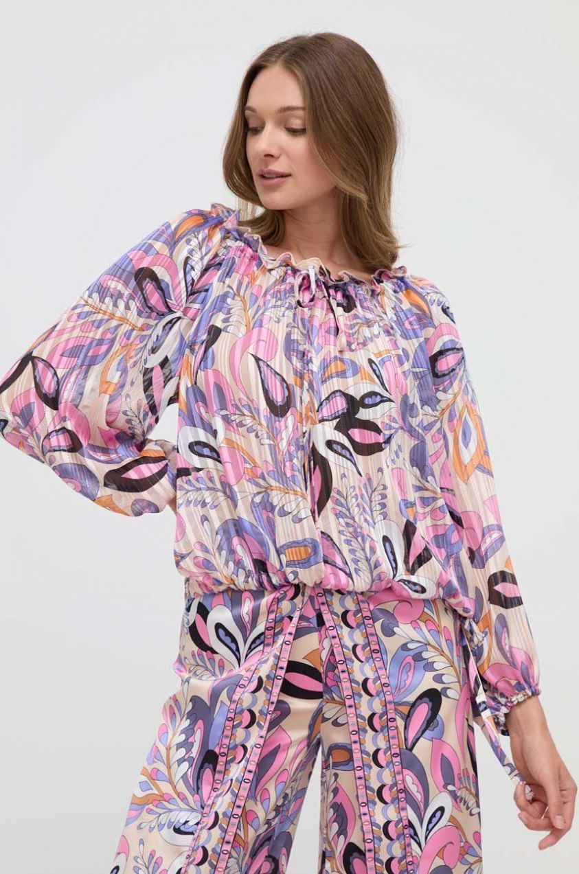 Blúzka Marciano Guess LUISE dámska, vzorovaná, 4GGH57 7066A,