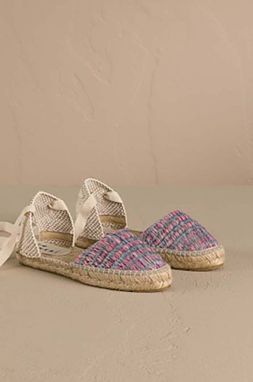 Espadrilky Manebi Flat Valenciana Espadrilles ružová farba, G 0.6 P0