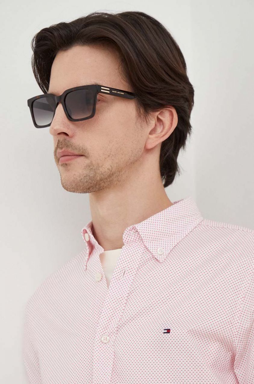 Slnečné okuliare Marc Jacobs pánske, čierna farba, MARC 719/S